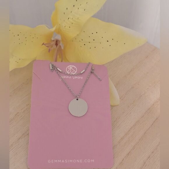 New with tags! Gemma Simone “Presley Two Necklace Layering Set!” - Picture 8 of 11